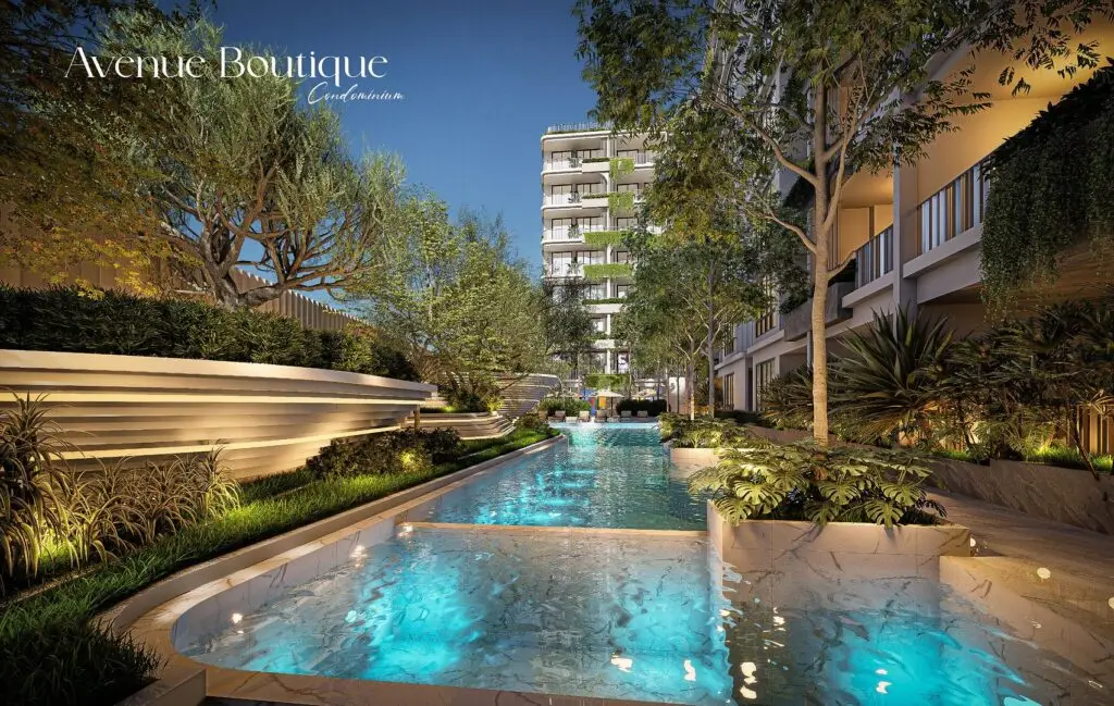 Avenue Boutique Condo: бассейн
