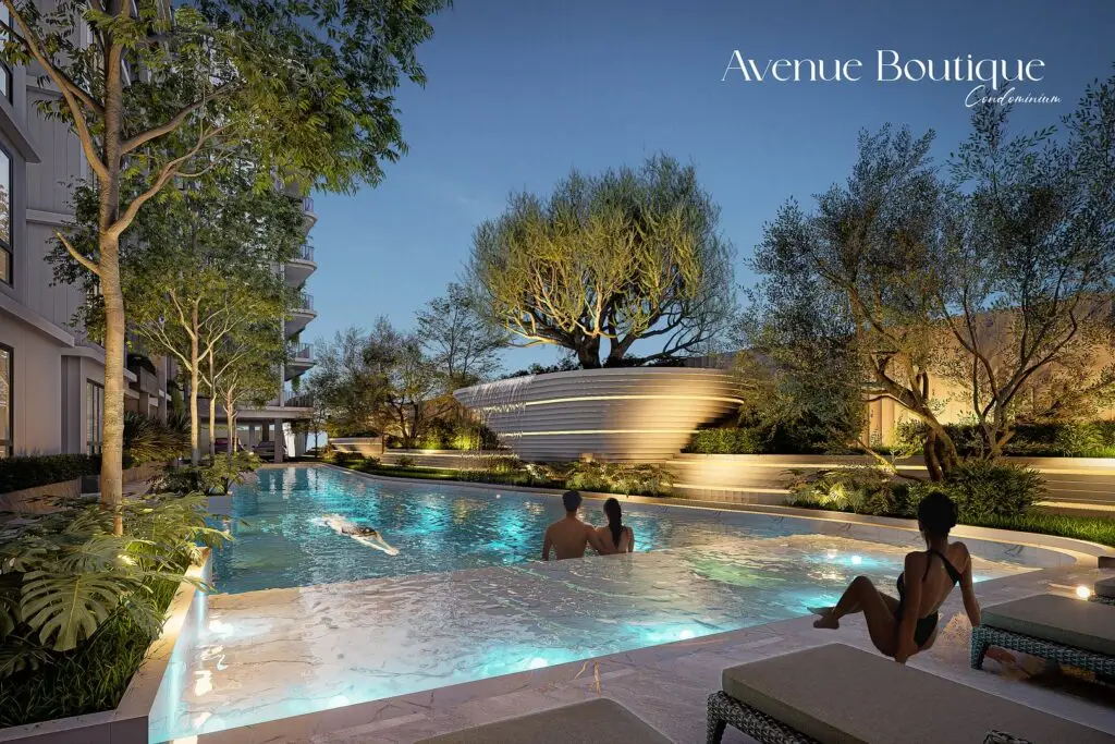 Avenue Boutique Condo: бассейн
