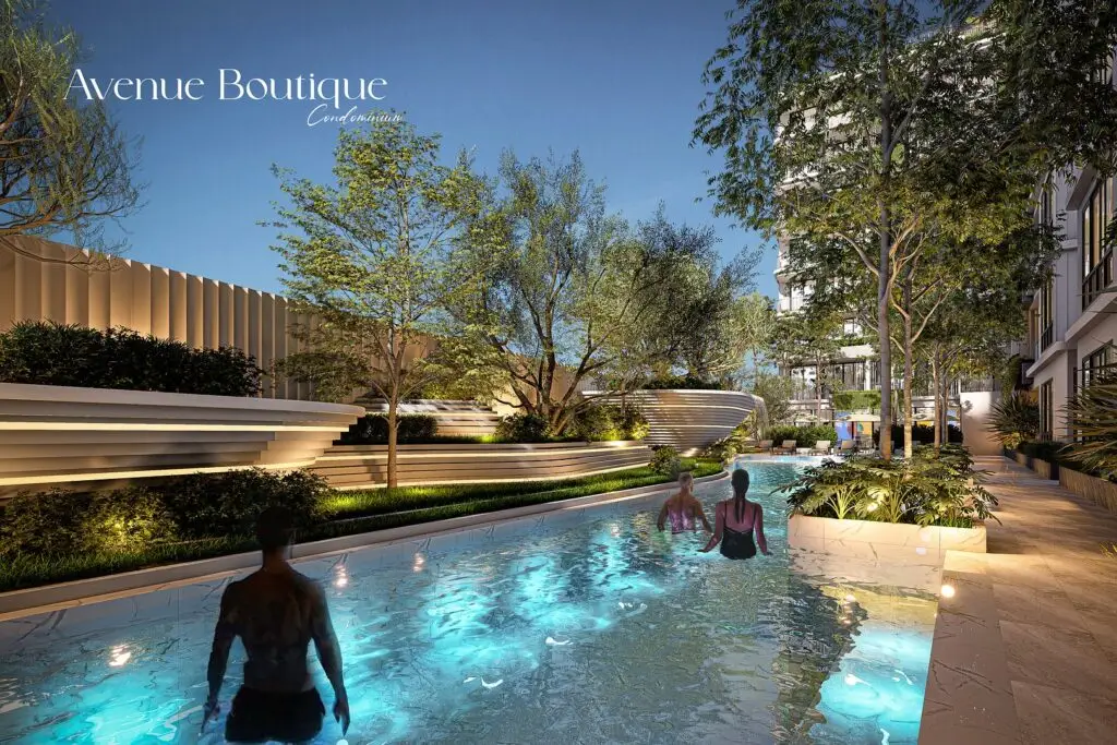Avenue Boutique Condo: бассейн
