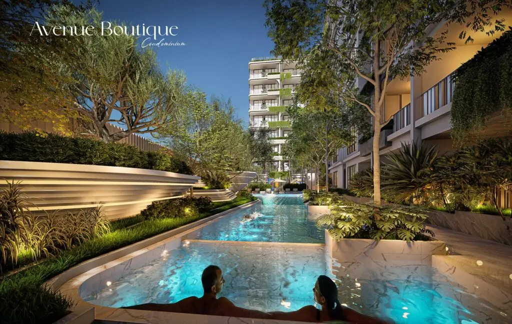 Avenue Boutique Condo: бассейн