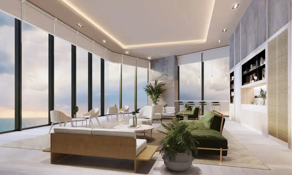 Skypark Lucean: лаундж-зона
