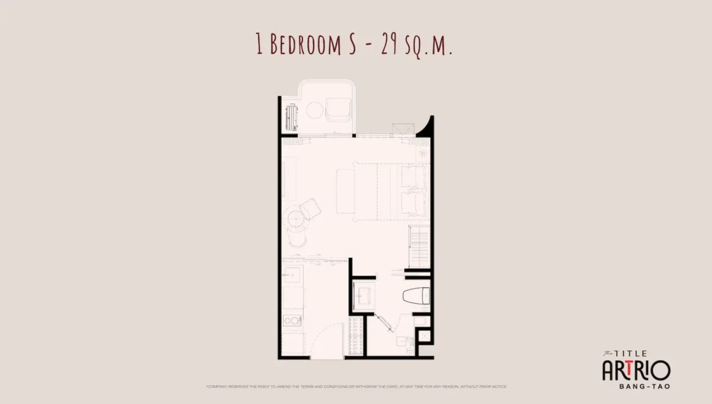 1-спальная 32.00 м²