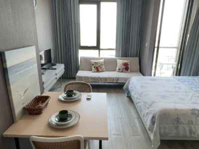 Aeras Beachfront — Студия, 28 м², 12A эт.