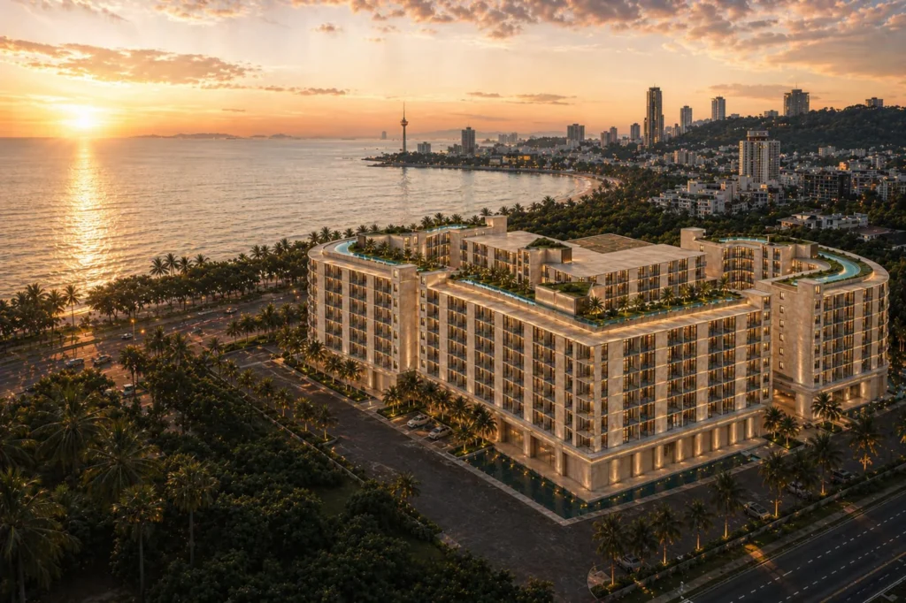 LOVE IT Wongamat Beach Pattaya / Luxury sea view condominium near Wongamat Beach