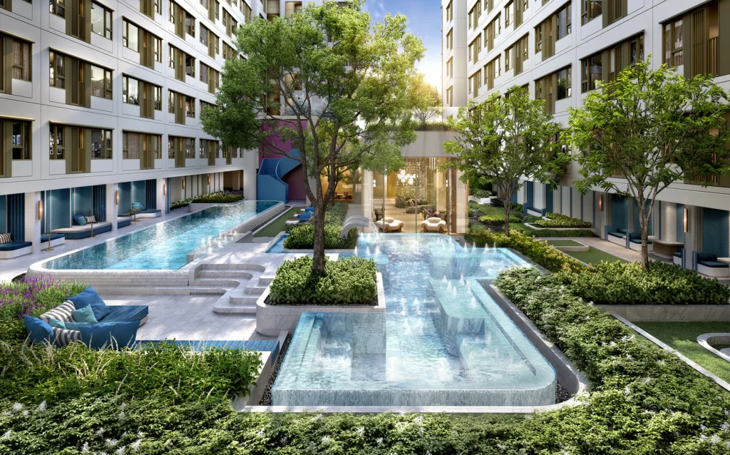 Life Sathorn Narathiwas 22: фасад (3)
