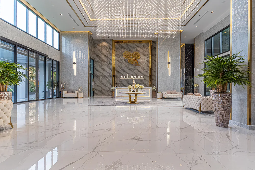 Arcadia Millennium Tower: лобби