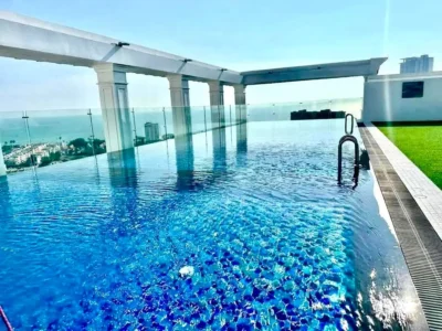 Studio 24 кв.м в The Empire Tower Pattaya — 21 этаж, city view, иностранная квота