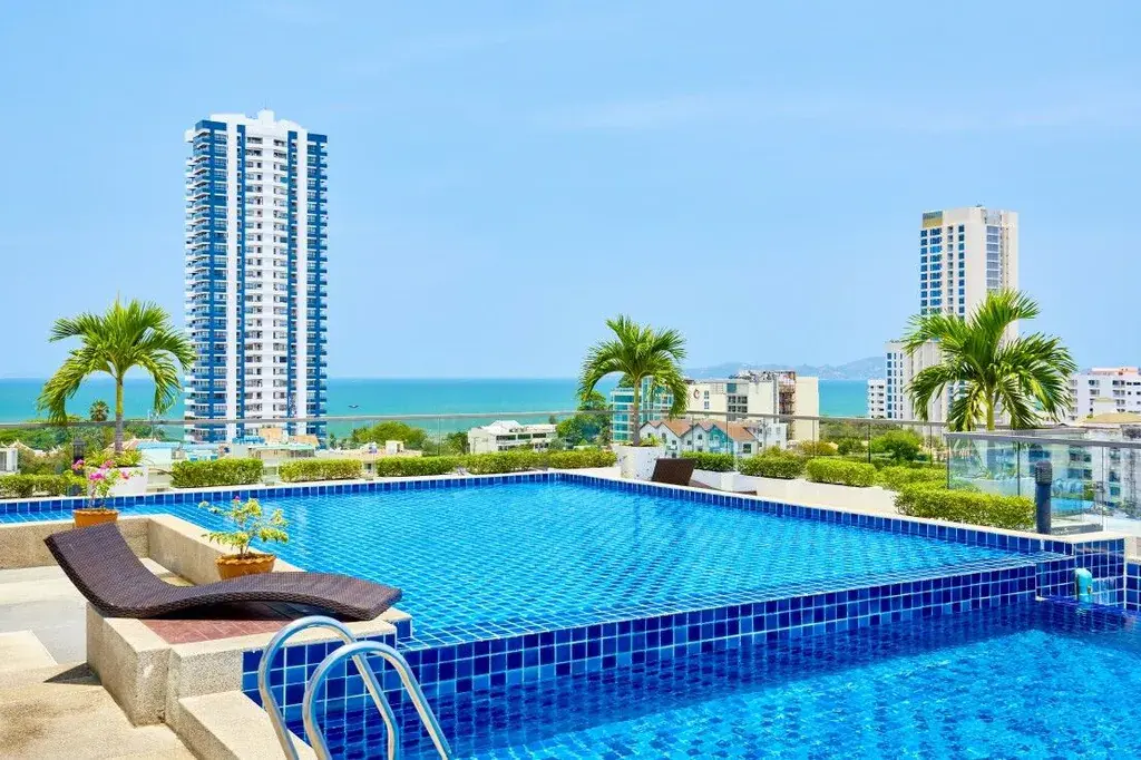Laguna Bay 2 Pattaya — кондоминиум в районе Pratumnak: вид из окон