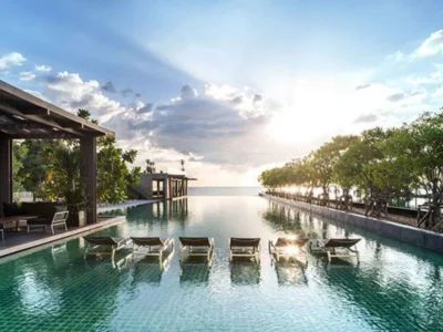 2-bedroom квартира 103 м² в Reflection Jomtien Beach Pattaya — вид на море