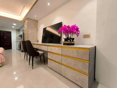 Студия 40 м² в Kieng Talay Condotel Pratumnak — частичный вид на море