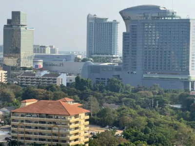 Квартира с 1 спальней 93 м² в Sky Beach Condominium Pattaya — вид на море