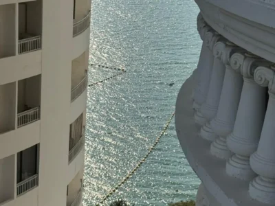 Квартира с 1 спальней 93 м² в Sky Beach Condominium Pattaya — вид на море