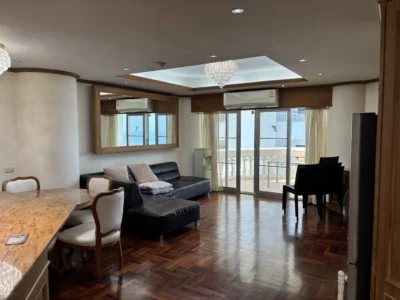 Квартира с 2 спальнями 125 м² в Sky Beach Condominium Pattaya — вид на море