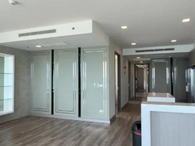 3-bedroom квартира 130 кв.м в Cetus Beachfront Pattaya — прямой вид на море