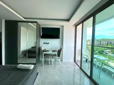 Студия 31 м² в The Peak Towers Pratumnak — вид на море