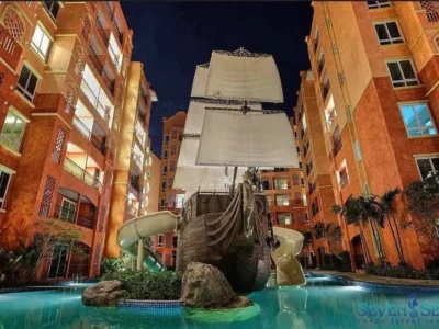 Seven Seas Jomtien — квартира 1 спальня 36 м² | 2 млн ฿