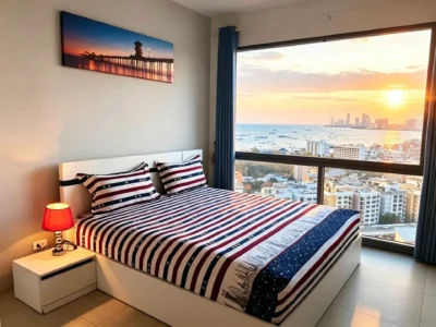 Unixx South Pattaya — студия 27 м² с видом на море | 2,9 млн ฿