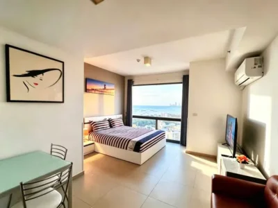 Unixx South Pattaya — студия 27 м² с видом на море | 2,9 млн ฿