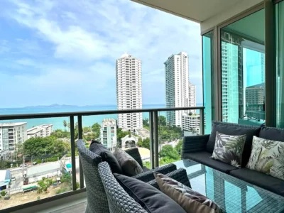 The Riviera Wongamat — 2 спальни 70 м² с видом на море | 9,9 млн ฿