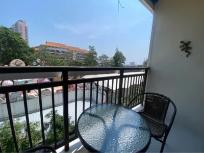 Treetops, Паттайя — квартира 35 м² с видом на море и город