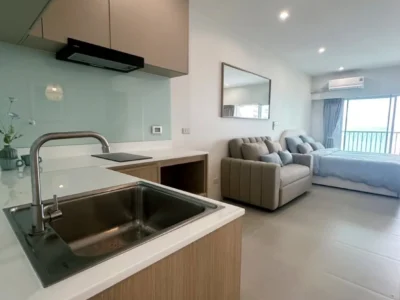 Wongamat Garden Beach Condo — 43 м² с видом на море