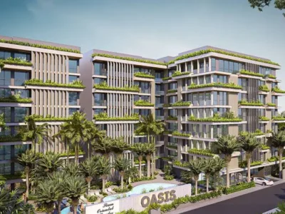 Siam Oriental Oasis, Паттайя — 1 спальня, 31 м², вид на бассейн