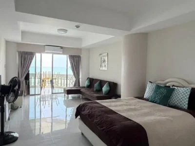 Sky Beach Condominium, Паттайя — студия 54 м² с видом на море