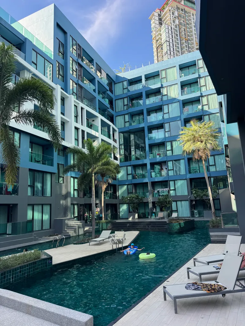 Acqua Condo Jomtien — 1 спальня, 37 м²