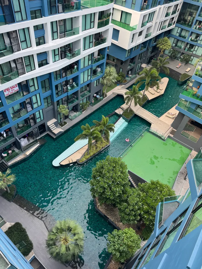 Acqua Condo Jomtien — 1 спальня, 37 м²